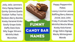 Funny Candy Bar Names