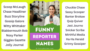 Funny Names for Reporter