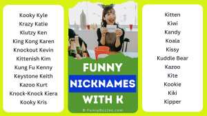 nicknames that start with k