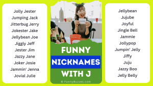 nicknames that start with j