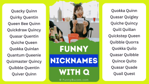 nicknames that start with q