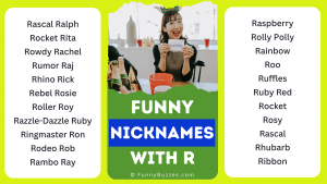 nicknames that start with r