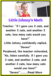 Little Johnny's Math