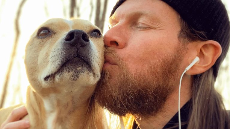 Man’s bond with his senior deaf dog is unlike any other